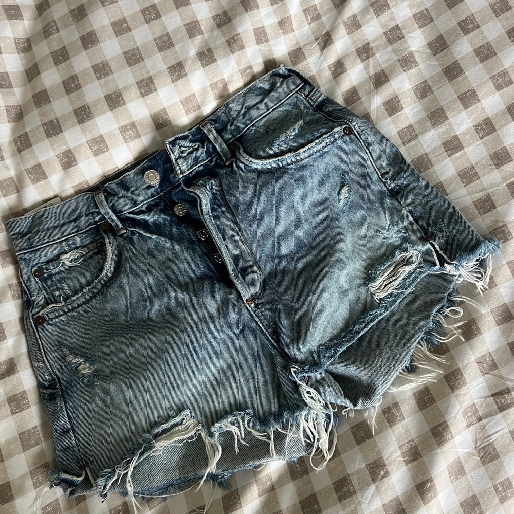 Agolde jean shorts
